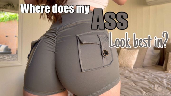 Clothing haul ass focus