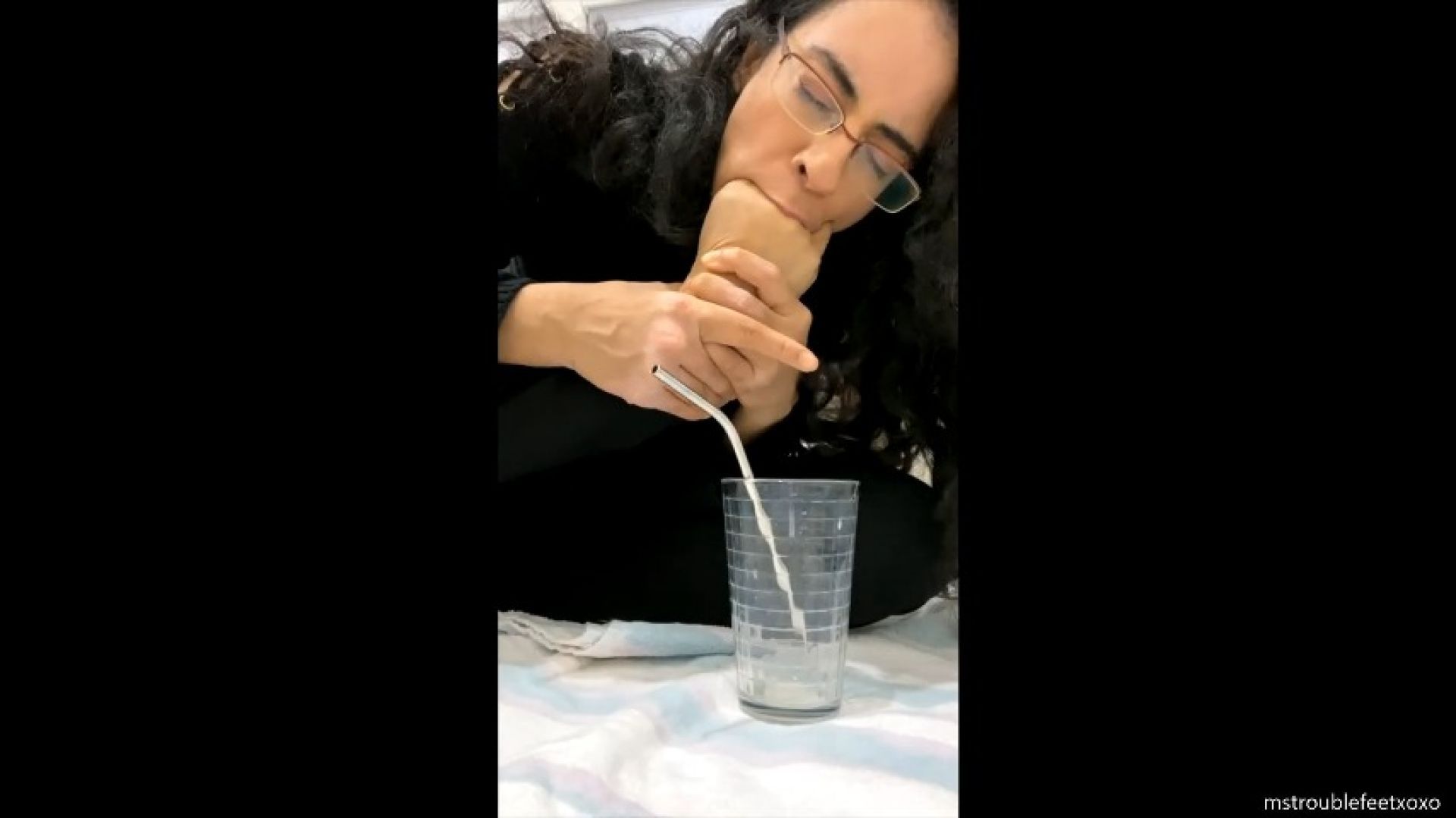 foot spit, foot sucking and some gagging