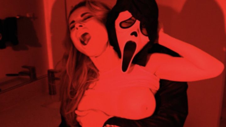 Crystal Rush - Big Tits Barbie on Hot Date with Ghostface