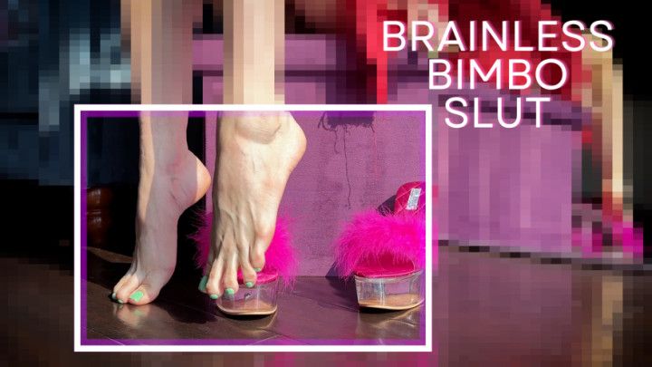 Feet Worship Bimbos don't think, Bimbos Serve - Edging ONLY