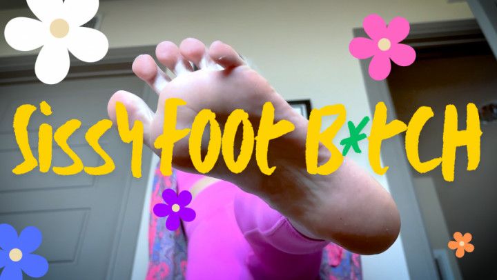 Feet Worship Sissy Foot Bitch - POV Blue Balls