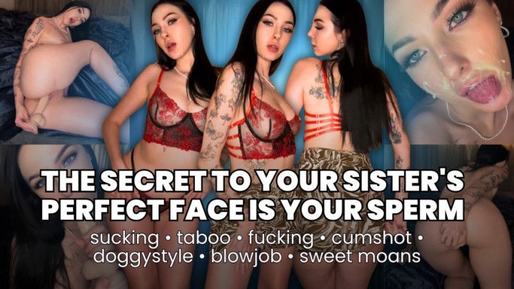 step-Sister Needs A Lot Of Cum On Her Face