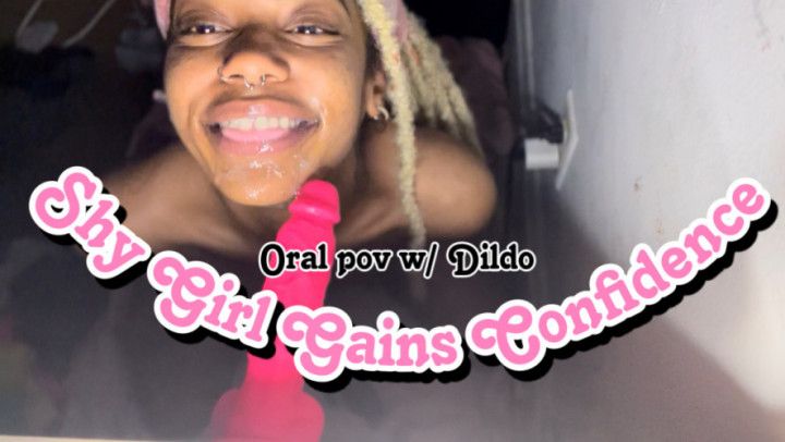 Shy Girl Gains Confidence from Giving you head