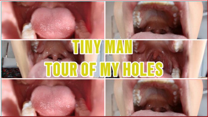 tiny man TOUR OF MY HOLES