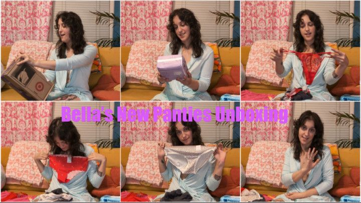 3-Bellas New Panties Unboxing