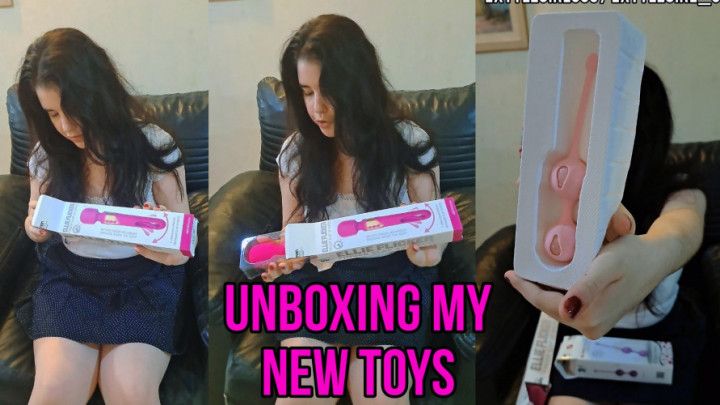 Unboxing my new toys