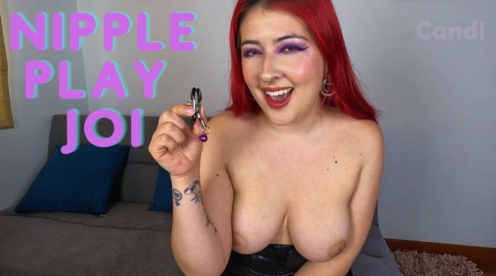 Nipple play JOI