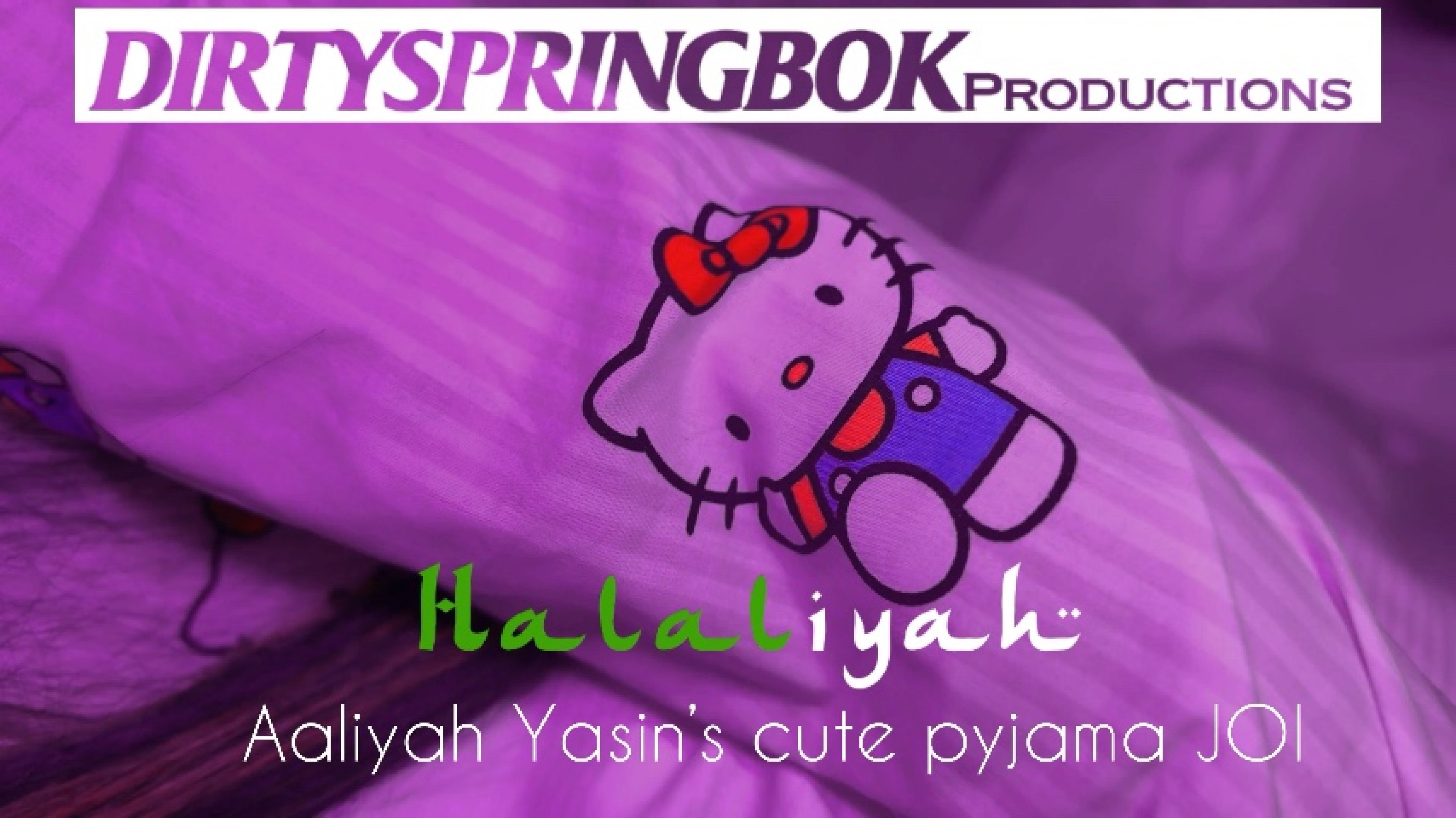 Aaliyah Yasin's cute pyjama JOI