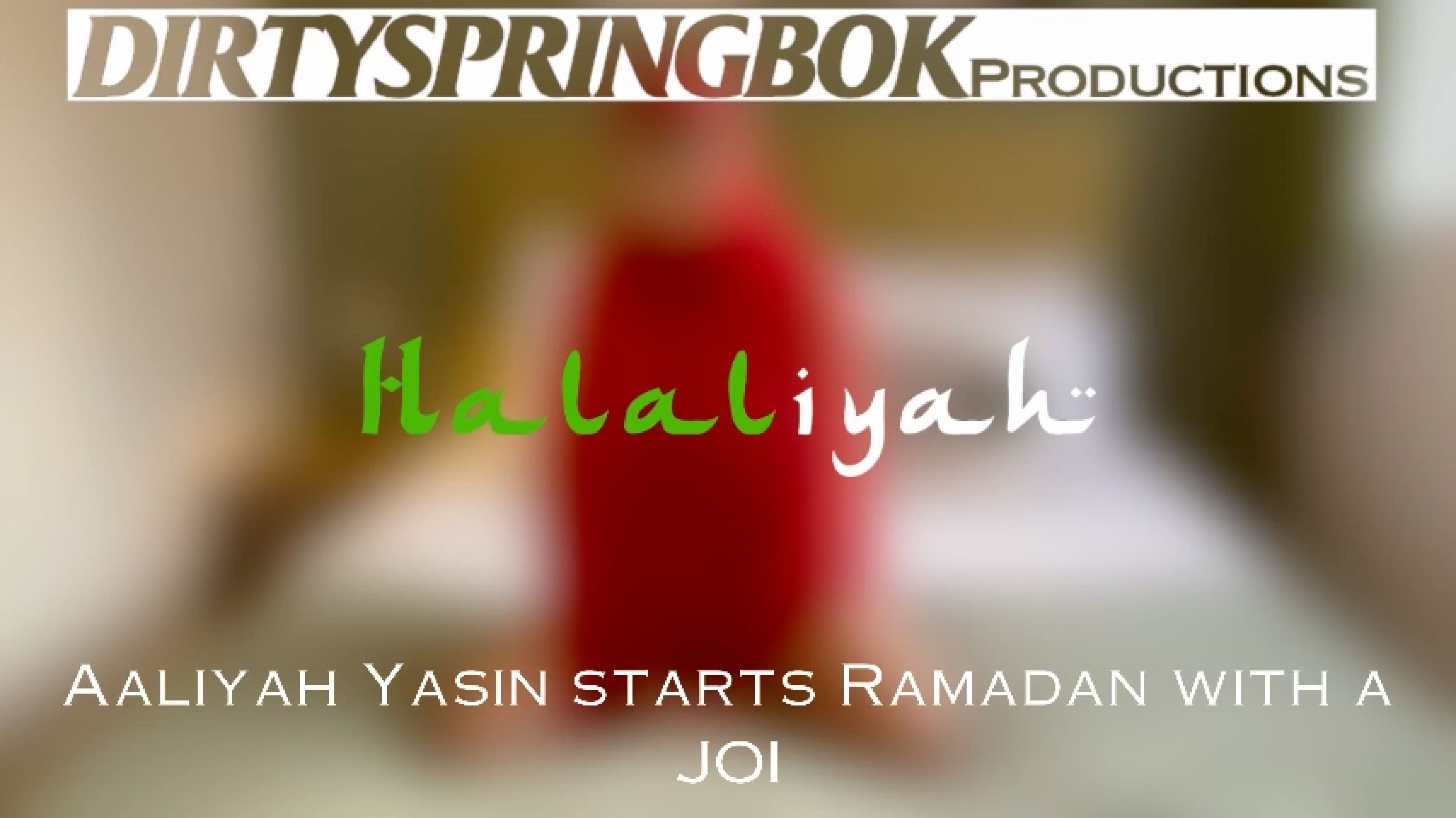 Aaliyah Yasin starts Ramadan with a JOI