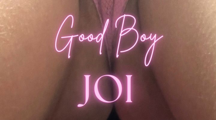 Good Boy JOI audio