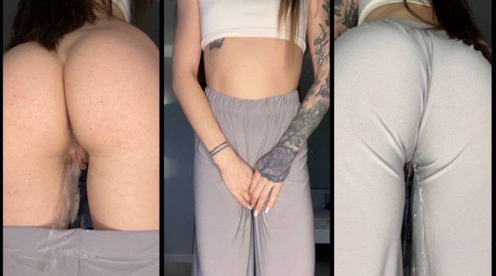 4K pee hold for a powerful non-stop pissing