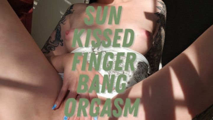 Sun Kissed Finger Fuck
