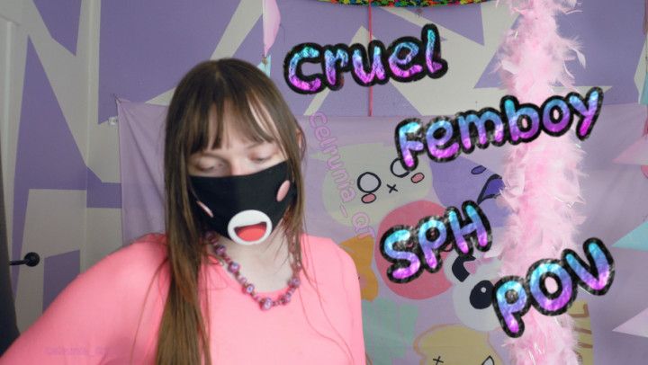 4k | Cruel femboy sph pov