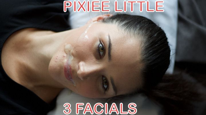 Pixiee Little Cumpilation 3 Facials