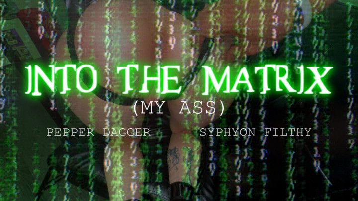 red pill turns me into anal slut | matrix latex ass fuck