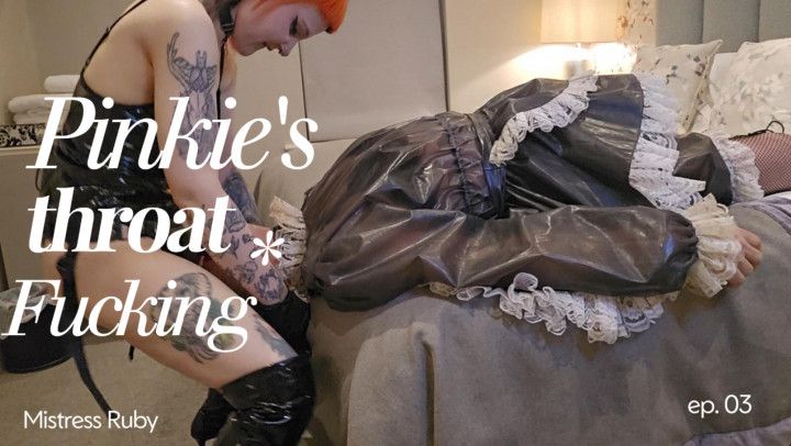 Pinkies Sissy Training  Bedroom Face Fuck