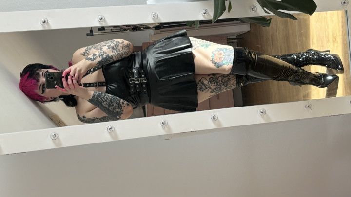 Putting on my boots