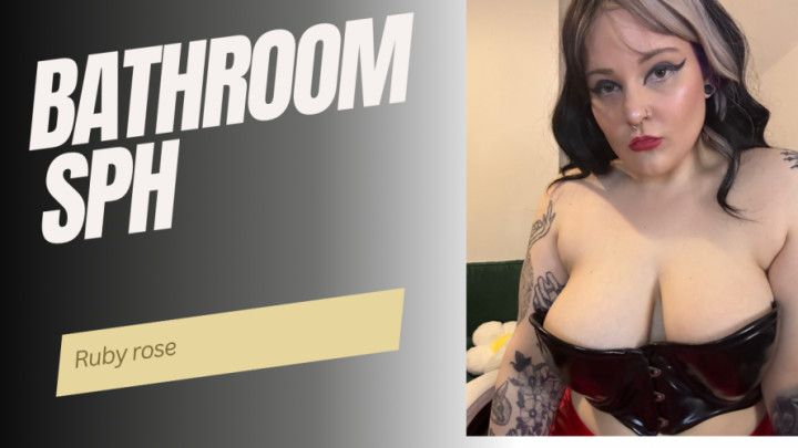 Bathroom gym Humilation