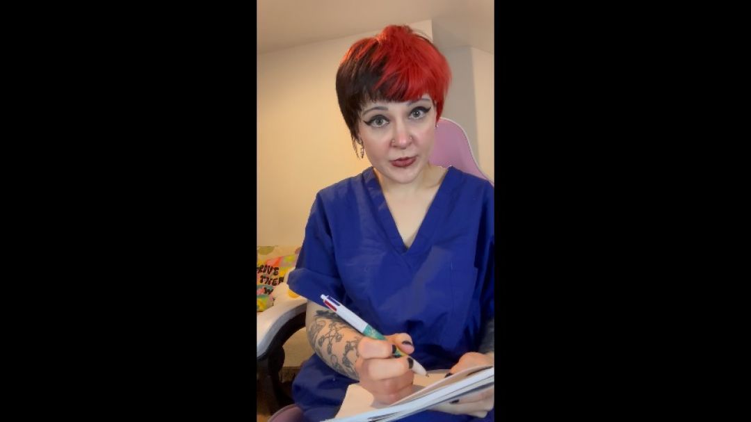 Nurse Ruby's Chastity Cuckold Cleanup