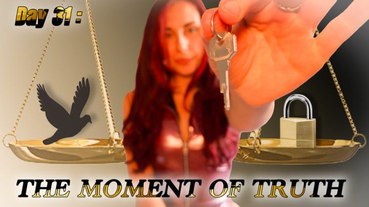 Day 31 : THE MOMENT OF TRUSTH
