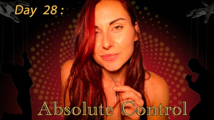 Day 28 : ABSOLUTE CONTROL