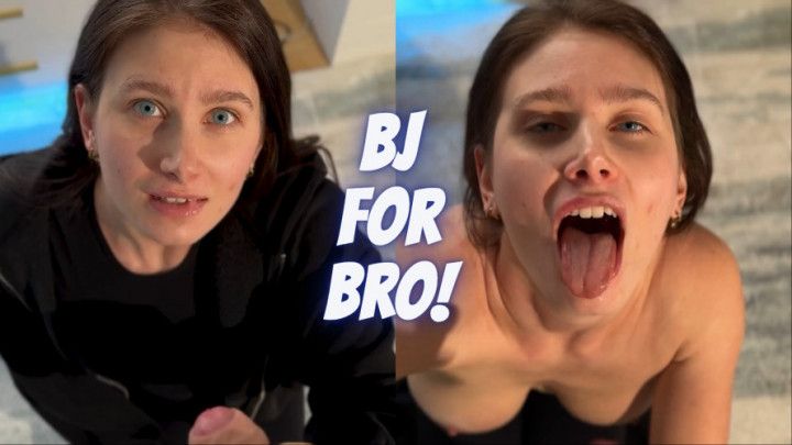 Coffee &amp; Blowjob With step-Brother 4k