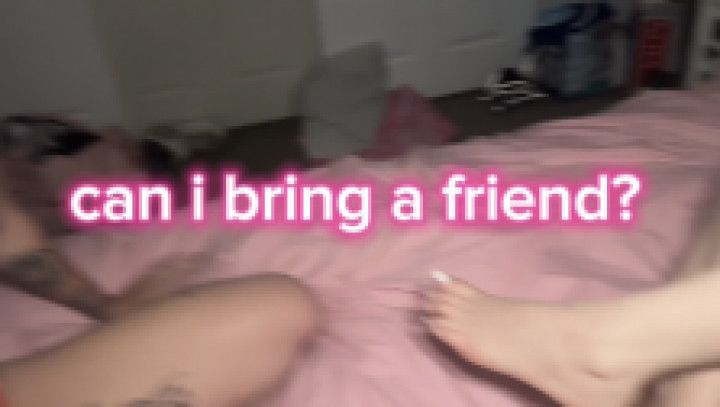 can i bring a friend | Mikluv &amp; ContentCandy