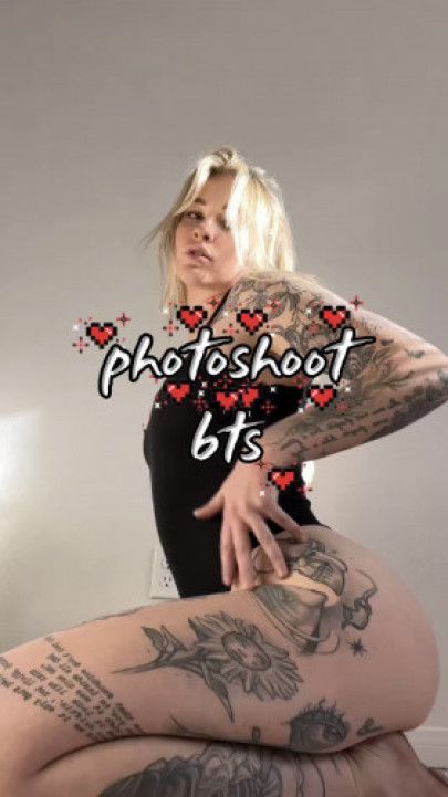 photoshoot bts and teasing