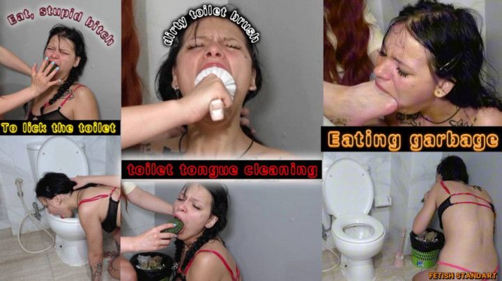 toilet tongue cleaning