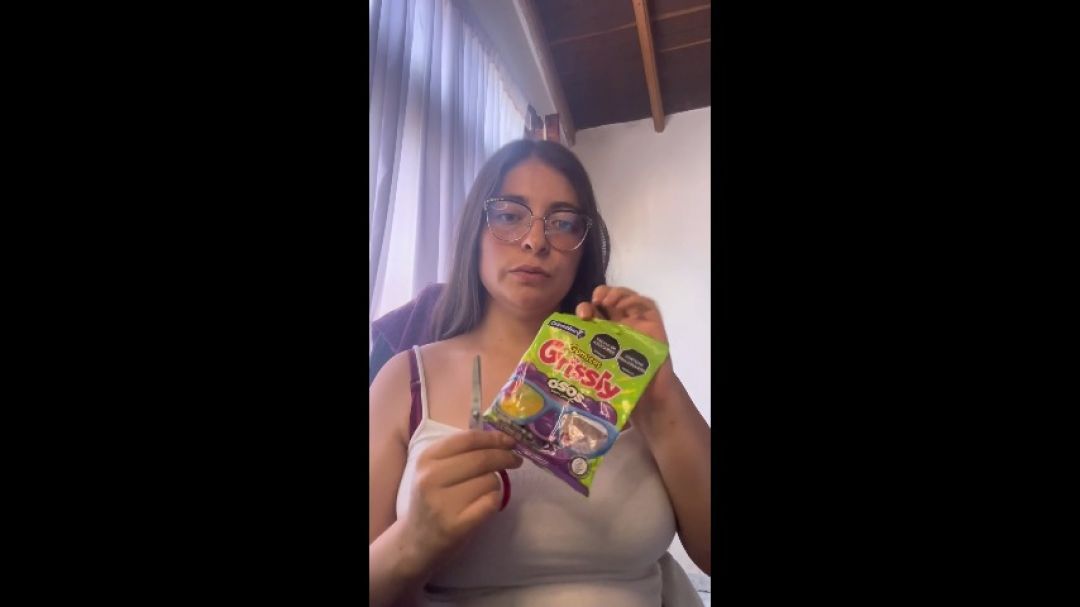 Eating bear rubber