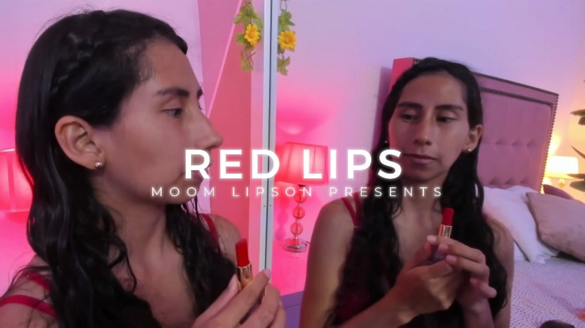 Do you like the red color on your lips
