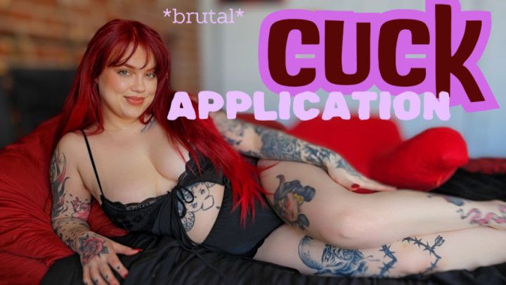 Eager Cucks Apply Here! - Cuck Application