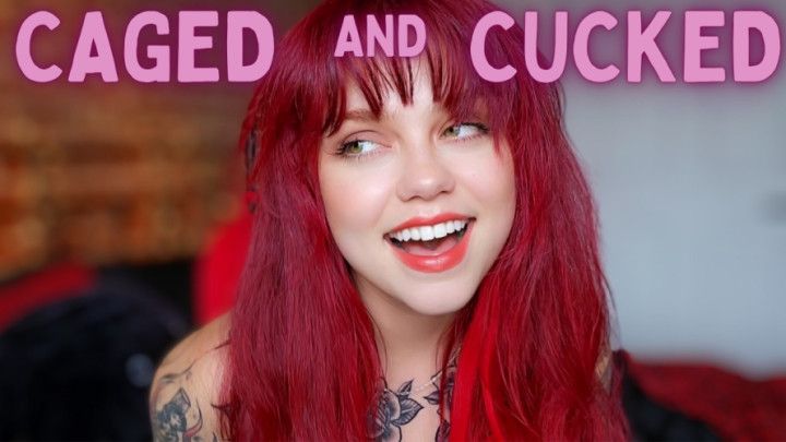 Caged and Cucked - Helpless in Chastity - Ginger Rae