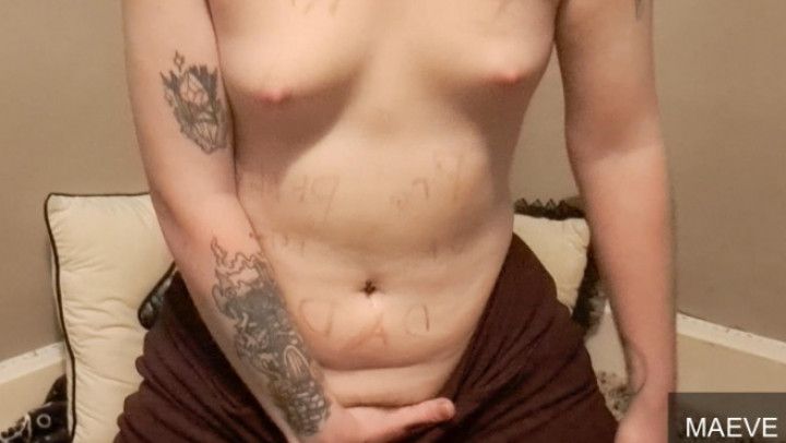 Masturbating for Dom