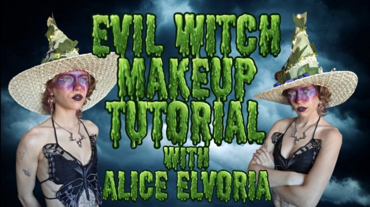 Evil Witch Makeup Tutorial