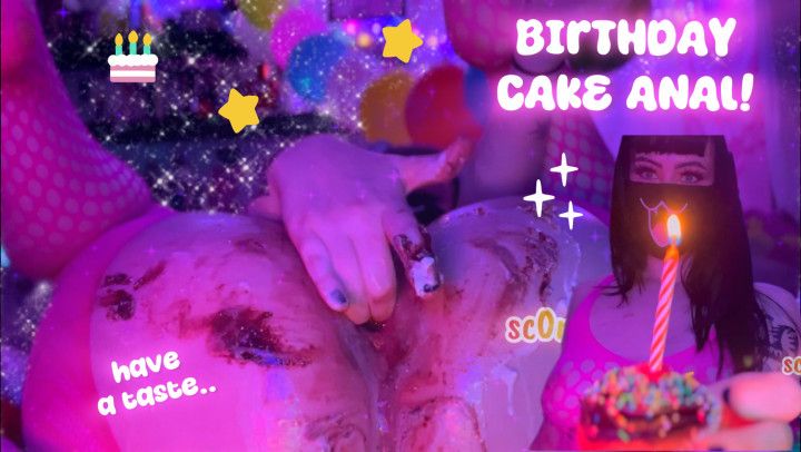 rubys 20th birthday cake stuffing anal