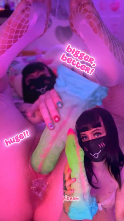 hentai dildo ABYSS wrecks rubys cute little cunt