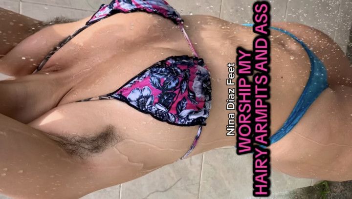 Worship my Hairy Armpit and Asshole