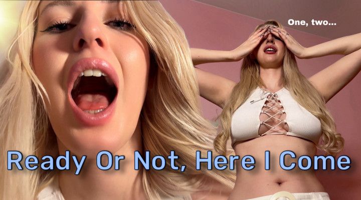 The babysitter plays hide and seek