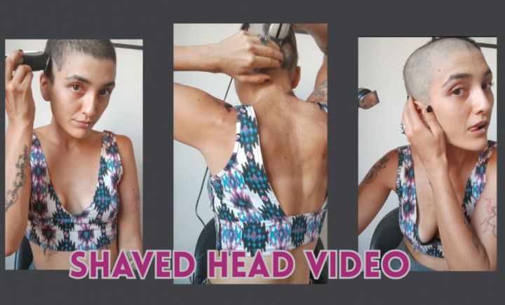 shaving my head