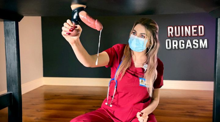 Ruined At Nurse Kitty's Cum Clinic Milking Table