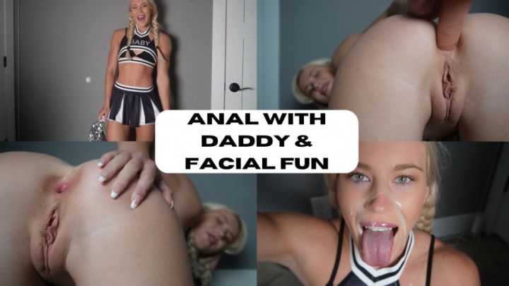 Anal With Step-Daddy &amp; Facial Fun