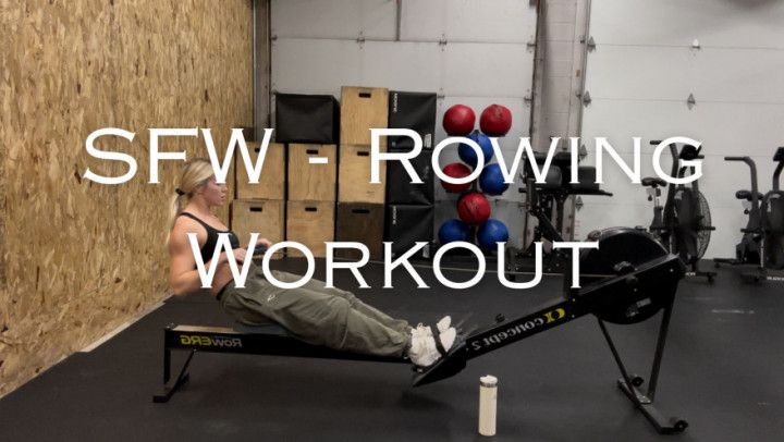 1-SFW - Rowing Workout