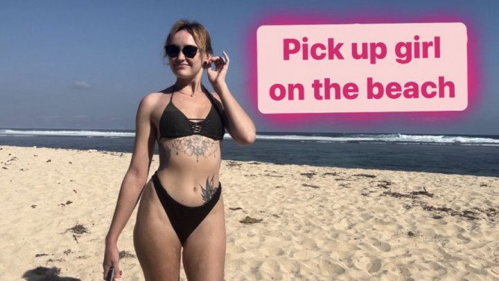 Cumshot in mouth of a stranger girl