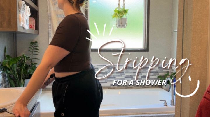 Stripping for a shower