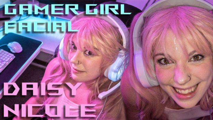 Gamer Girl POV Facial