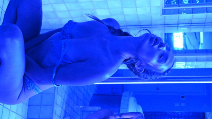 Blonde in Braids Stripper Experience