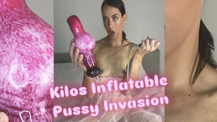 Kilo's Inflatable Pussy Invasion: A Size Queen's Delight