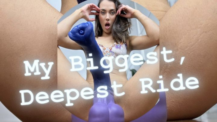 My Biggest, Deepest Ride