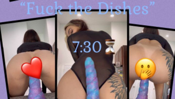 Fuck the Dishes Mystic on the Counter